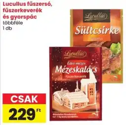 Spar Lucullus fűszersó, fűszerkeverék és gyorspác ajánlat