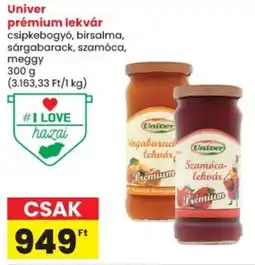 Spar Univer prémium lekvár ajánlat