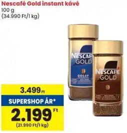 Spar Nescafé Gold instant kávé ajánlat