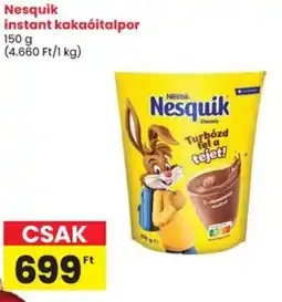 Spar Nesquik instant kakaóitalpor ajánlat