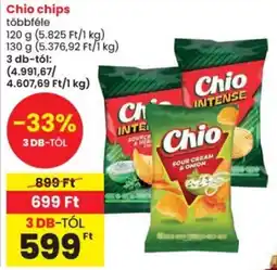 Spar Chio chips ajánlat