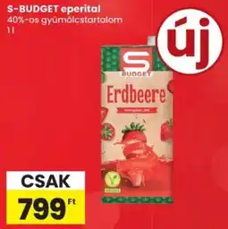 Spar S-BUDGET eperital ajánlat