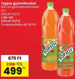 Spar Topjoy gyümölcsital ajánlat