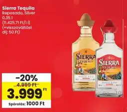 Spar Sierra Tequila ajánlat