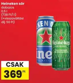 Spar Heineken sör ajánlat