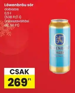 Spar Löwenbräu sör ajánlat
