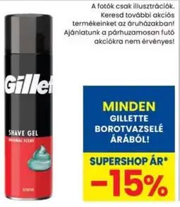 Spar Gillette Borotvazselé ajánlat