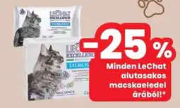 Spar LeChat alutasakos macskaeledel ajánlat