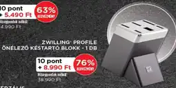 Spar Zwilling profile önélező késtartó blokk ajánlat