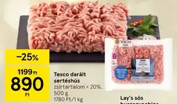 Tesco Tesco darált sertéshús ajánlat