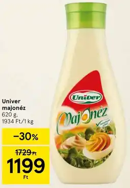 Tesco Univer majonéz ajánlat