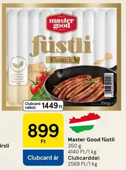 Tesco Master Good füstli ajánlat