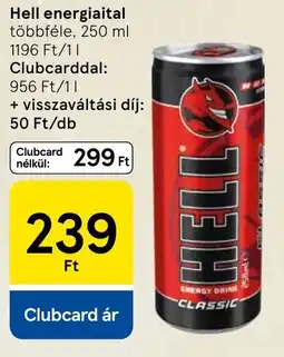 Tesco Hell energiaital ajánlat