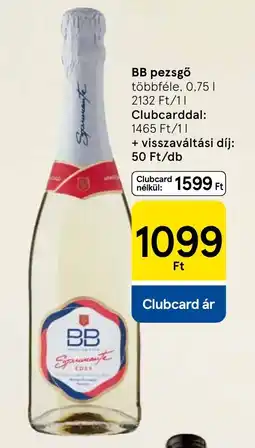 Tesco BB pezsgő ajánlat