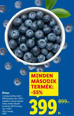 Lidl Áfonya ajánlat