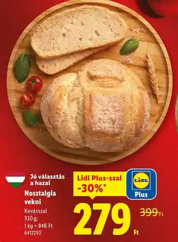 Lidl Nosztalgia vekni ajánlat