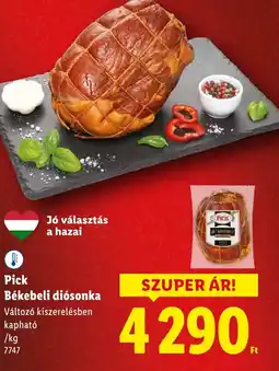 Lidl Pick Békebeli diósonka ajánlat