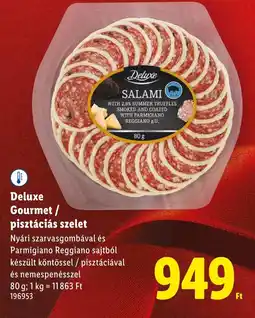 Lidl Deluxe Gourmet / pisztáciás szelet ajánlat