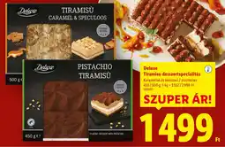 Lidl Deluxe Tiramisu desszertspecialitás ajánlat