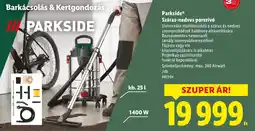 Lidl Parkside Száraz-nedves porszívó ajánlat