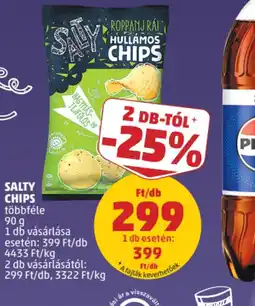 PENNY SALTY HULLÁMOS CHIPS ajánlat
