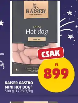 PENNY KAISER GASTRO MINI HOT DOG ajánlat