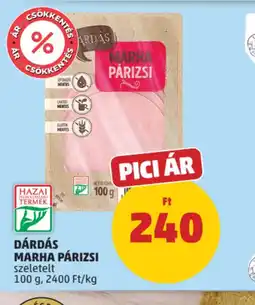 PENNY DÁRDÁS MARHA PÁRIZSI ajánlat