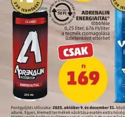 PENNY ADRENALIN ENERGIAITAL ajánlat
