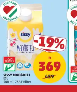 PENNY SISSY MADÁRTEJ ajánlat