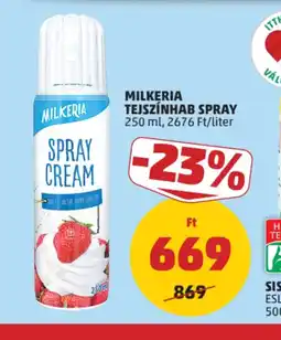PENNY MILKERIA TEJSZÍNHAB SPRAY ajánlat
