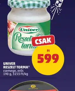 PENNY UNIVER RESZELT TORMA ajánlat