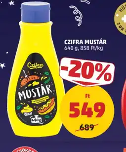 PENNY CZIFRA MUSTÁR ajánlat