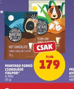 PENNY MANTARO FORR CSOKOLÁDÉ ITALPOR ajánlat
