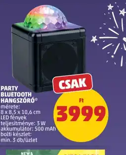 PENNY PARTY BLUETOOTH HANGSZR ajánlat