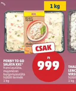 PENNY PENNY TO GO SALÁTA XXL ajánlat