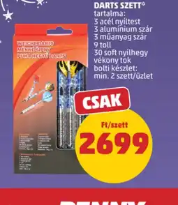 PENNY DARTS SZETT ajánlat