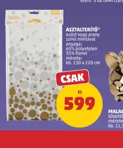 PENNY TESCO ASZTALTERÍTŐ ajánlat