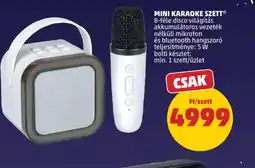PENNY MINI KARAOKE SZETT ajánlat