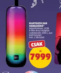 PENNY BLUETOOTH RGB HANGSZR ajánlat