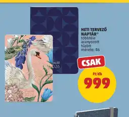 PENNY HETI TERVEZŐ NAPTÁR ajánlat