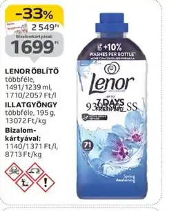 Auchan LENOR ÖBLÍTŐ ajánlat