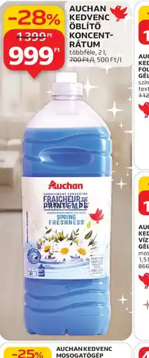 Auchan AUCHAN KEDVENC ÖBL MOSOGATÓGÉP TABLETTATŐ KONCENTRÁTUM ajánlat