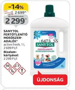 Auchan SANYTOL FERTŐTLENÍTŐ MOSSZER-ADALÉK ajánlat