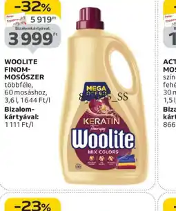 Auchan WOOLITE FINOM-MOSSZER ajánlat