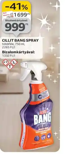 Auchan CILLIT BANG SPRAY ajánlat