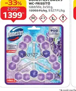 Auchan DOMESTOS POWERS WC-FRISSÍTŐ ajánlat