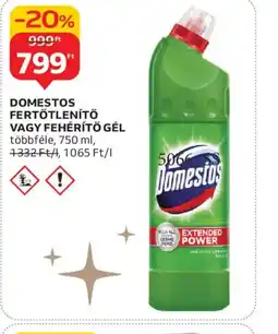 Auchan DOMESTOS FERTŐTLENÍTŐ GÉL ajánlat