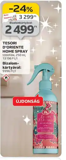 Auchan TESORI D'ORIENTE HOME SPRAY ajánlat