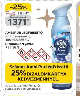 Auchan AMBI PUR LÉGFRISSÍTŐ ajánlat