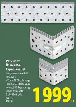 Lidl Parkside Összekötő- kapocskészlet ajánlat